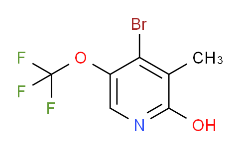 AM188426 | 1804450-07-4 | 4-Bromo-2-hydroxy-3-methyl-5-(trifluoromethoxy)pyridine