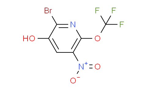 2-Bromo-3-hydroxy-5-nitro-6-(trifluoromethoxy)pyridine