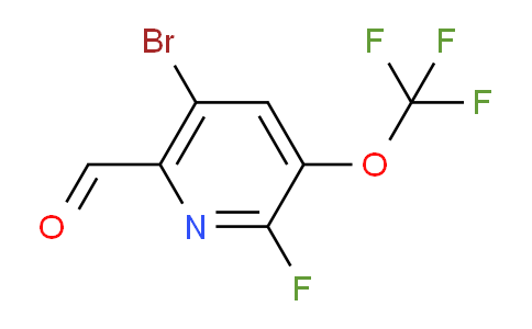 AM188442 | 1803968-82-2 | 5-Bromo-2-fluoro-3-(trifluoromethoxy)pyridine-6-carboxaldehyde