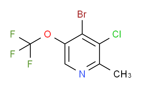 AM188443 | 1806172-00-8 | 4-Bromo-3-chloro-2-methyl-5-(trifluoromethoxy)pyridine