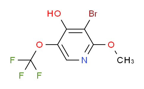 AM188461 | 1806079-72-0 | 3-Bromo-4-hydroxy-2-methoxy-5-(trifluoromethoxy)pyridine