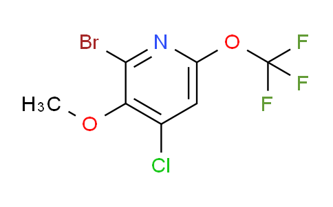 2-Bromo-4-chloro-3-methoxy-6-(trifluoromethoxy)pyridine