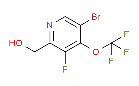 5-Bromo-3-fluoro-4-(trifluoromethoxy)pyridine-2-methanol