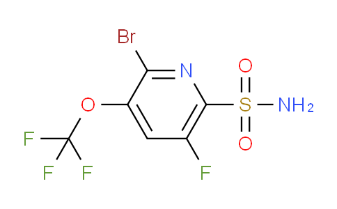 AM188487 | 1803968-49-1 | 2-Bromo-5-fluoro-3-(trifluoromethoxy)pyridine-6-sulfonamide