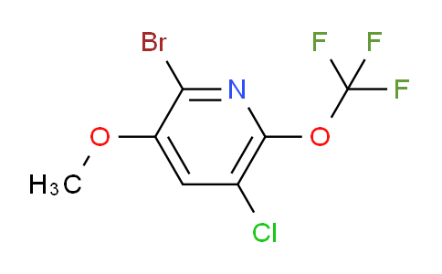 AM188488 | 1804605-55-7 | 2-Bromo-5-chloro-3-methoxy-6-(trifluoromethoxy)pyridine