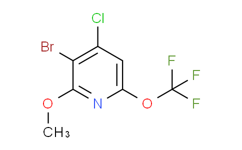 AM188499 | 1804605-84-2 | 3-Bromo-4-chloro-2-methoxy-6-(trifluoromethoxy)pyridine