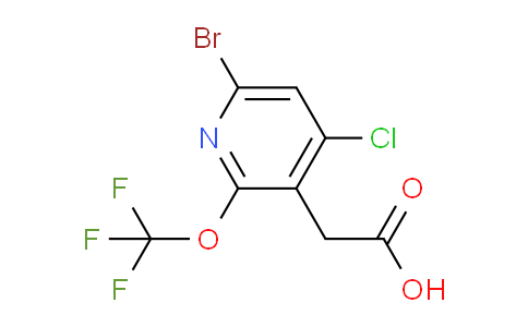 AM188508 | 1805999-76-1 | 6-Bromo-4-chloro-2-(trifluoromethoxy)pyridine-3-acetic acid