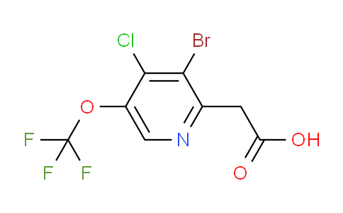 AM188519 | 1806226-36-7 | 3-Bromo-4-chloro-5-(trifluoromethoxy)pyridine-2-acetic acid
