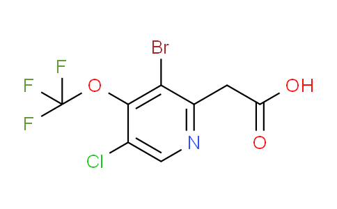AM188523 | 1806210-54-7 | 3-Bromo-5-chloro-4-(trifluoromethoxy)pyridine-2-acetic acid