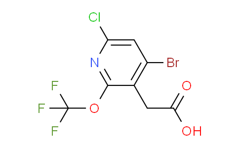 AM188528 | 1806078-23-8 | 4-Bromo-6-chloro-2-(trifluoromethoxy)pyridine-3-acetic acid