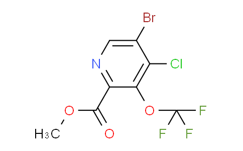 AM188551 | 1804634-50-1 | Methyl 5-bromo-4-chloro-3-(trifluoromethoxy)pyridine-2-carboxylate