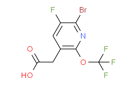 AM188556 | 1804574-74-0 | 2-Bromo-3-fluoro-6-(trifluoromethoxy)pyridine-5-acetic acid