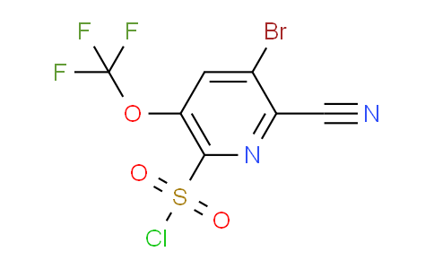 AM188558 | 1806228-46-5 | 3-Bromo-2-cyano-5-(trifluoromethoxy)pyridine-6-sulfonyl chloride