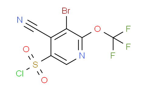 AM188560 | 1806083-85-1 | 3-Bromo-4-cyano-2-(trifluoromethoxy)pyridine-5-sulfonyl chloride