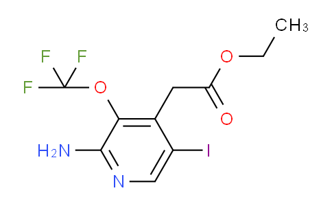 AM18857 | 1804024-75-6 | Ethyl 2-amino-5-iodo-3-(trifluoromethoxy)pyridine-4-acetate
