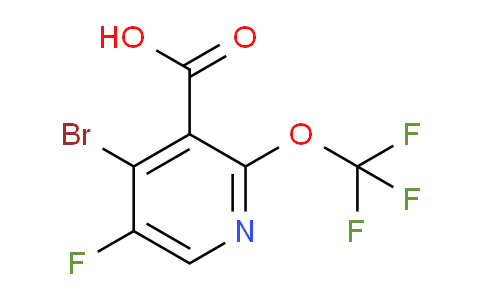 AM188570 | 1806109-21-6 | 4-Bromo-5-fluoro-2-(trifluoromethoxy)pyridine-3-carboxylic acid