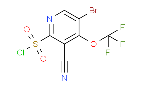 AM188571 | 1804666-05-4 | 5-Bromo-3-cyano-4-(trifluoromethoxy)pyridine-2-sulfonyl chloride