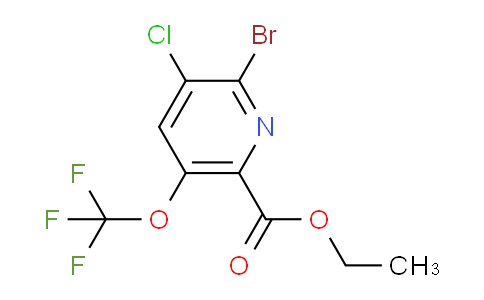 AM188575 | 1804391-70-5 | Ethyl 2-bromo-3-chloro-5-(trifluoromethoxy)pyridine-6-carboxylate