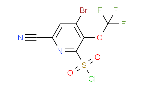 AM188576 | 1803666-74-1 | 4-Bromo-6-cyano-3-(trifluoromethoxy)pyridine-2-sulfonyl chloride