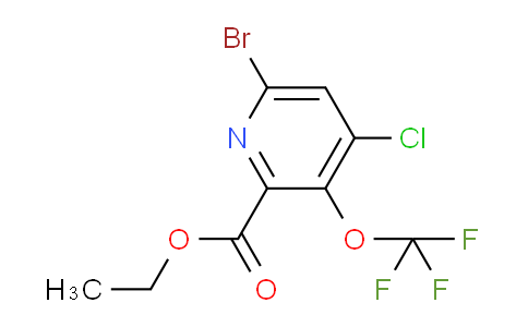 AM188579 | 1804592-19-5 | Ethyl 6-bromo-4-chloro-3-(trifluoromethoxy)pyridine-2-carboxylate