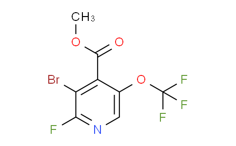 AM188589 | 1804399-30-1 | Methyl 3-bromo-2-fluoro-5-(trifluoromethoxy)pyridine-4-carboxylate
