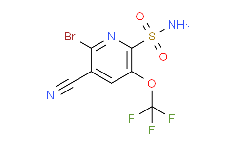 AM188590 | 1804666-29-2 | 2-Bromo-3-cyano-5-(trifluoromethoxy)pyridine-6-sulfonamide