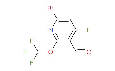 AM188595 | 1804573-90-7 | 6-Bromo-4-fluoro-2-(trifluoromethoxy)pyridine-3-carboxaldehyde