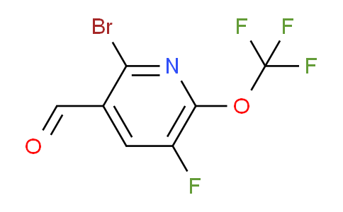 AM188597 | 1803672-14-1 | 2-Bromo-5-fluoro-6-(trifluoromethoxy)pyridine-3-carboxaldehyde