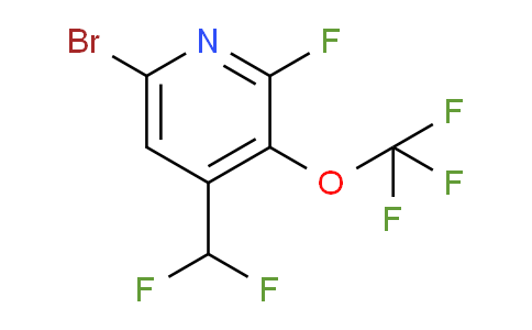 AM188602 | 1806213-91-1 | 6-Bromo-4-(difluoromethyl)-2-fluoro-3-(trifluoromethoxy)pyridine