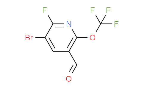 AM188605 | 1803620-46-3 | 3-Bromo-2-fluoro-6-(trifluoromethoxy)pyridine-5-carboxaldehyde