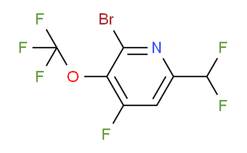 AM188607 | 1804580-86-6 | 2-Bromo-6-(difluoromethyl)-4-fluoro-3-(trifluoromethoxy)pyridine