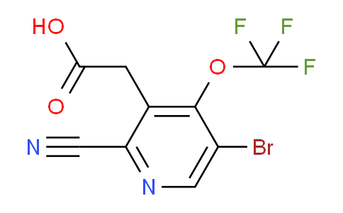 AM188610 | 1804589-14-7 | 5-Bromo-2-cyano-4-(trifluoromethoxy)pyridine-3-acetic acid