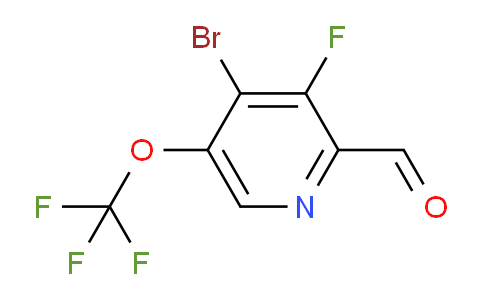 AM188616 | 1803441-52-2 | 4-Bromo-3-fluoro-5-(trifluoromethoxy)pyridine-2-carboxaldehyde