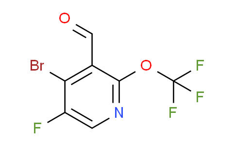 4-Bromo-5-fluoro-2-(trifluoromethoxy)pyridine-3-carboxaldehyde