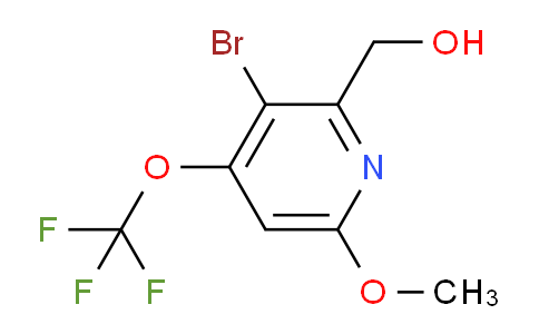 3-Bromo-6-methoxy-4-(trifluoromethoxy)pyridine-2-methanol