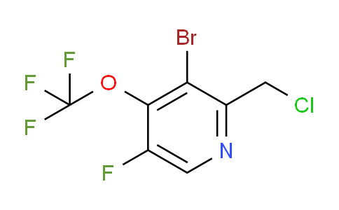 AM188629 | 1804561-56-5 | 3-Bromo-2-(chloromethyl)-5-fluoro-4-(trifluoromethoxy)pyridine