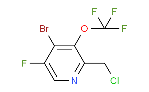 AM188641 | 1804398-17-1 | 4-Bromo-2-(chloromethyl)-5-fluoro-3-(trifluoromethoxy)pyridine