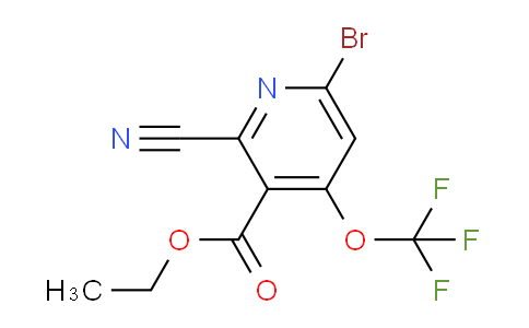 AM188645 | 1803662-09-0 | Ethyl 6-bromo-2-cyano-4-(trifluoromethoxy)pyridine-3-carboxylate