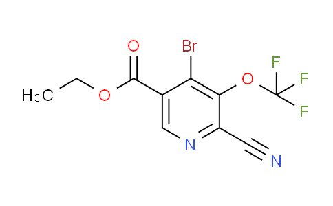 AM188657 | 1806211-56-2 | Ethyl 4-bromo-2-cyano-3-(trifluoromethoxy)pyridine-5-carboxylate