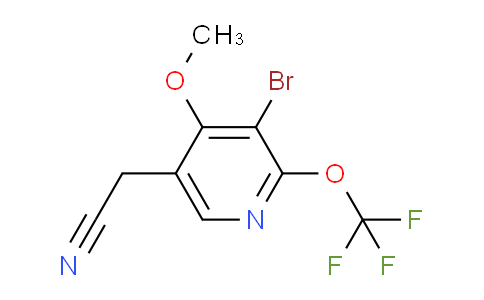 AM188666 | 1803622-73-2 | 3-Bromo-4-methoxy-2-(trifluoromethoxy)pyridine-5-acetonitrile