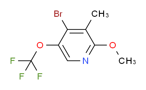 AM188668 | 1804597-50-9 | 4-Bromo-2-methoxy-3-methyl-5-(trifluoromethoxy)pyridine