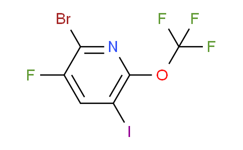 2-Bromo-3-fluoro-5-iodo-6-(trifluoromethoxy)pyridine