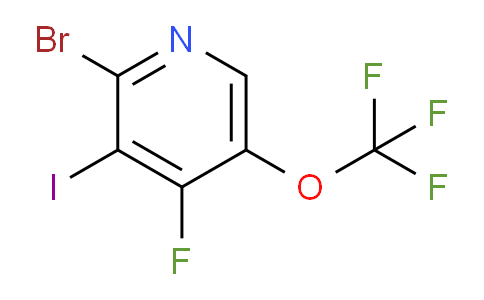 2-Bromo-4-fluoro-3-iodo-5-(trifluoromethoxy)pyridine