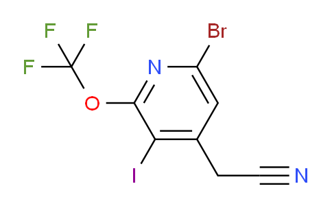 AM188677 | 1806116-28-8 | 6-Bromo-3-iodo-2-(trifluoromethoxy)pyridine-4-acetonitrile