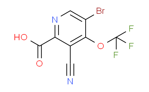 AM188681 | 1806081-02-6 | 5-Bromo-3-cyano-4-(trifluoromethoxy)pyridine-2-carboxylic acid