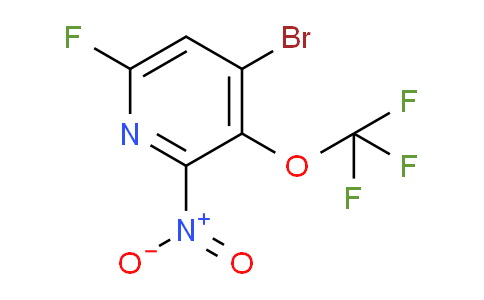 4-Bromo-6-fluoro-2-nitro-3-(trifluoromethoxy)pyridine