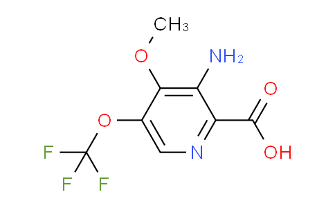 AM188691 | 1803985-41-2 | 3-Amino-4-methoxy-5-(trifluoromethoxy)pyridine-2-carboxylic acid