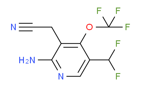AM188692 | 1804602-78-5 | 2-Amino-5-(difluoromethyl)-4-(trifluoromethoxy)pyridine-3-acetonitrile