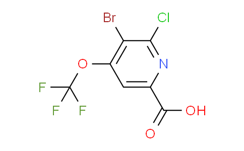 AM188698 | 1804633-92-8 | 3-Bromo-2-chloro-4-(trifluoromethoxy)pyridine-6-carboxylic acid