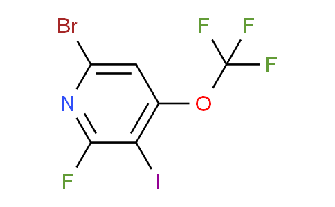 6-Bromo-2-fluoro-3-iodo-4-(trifluoromethoxy)pyridine